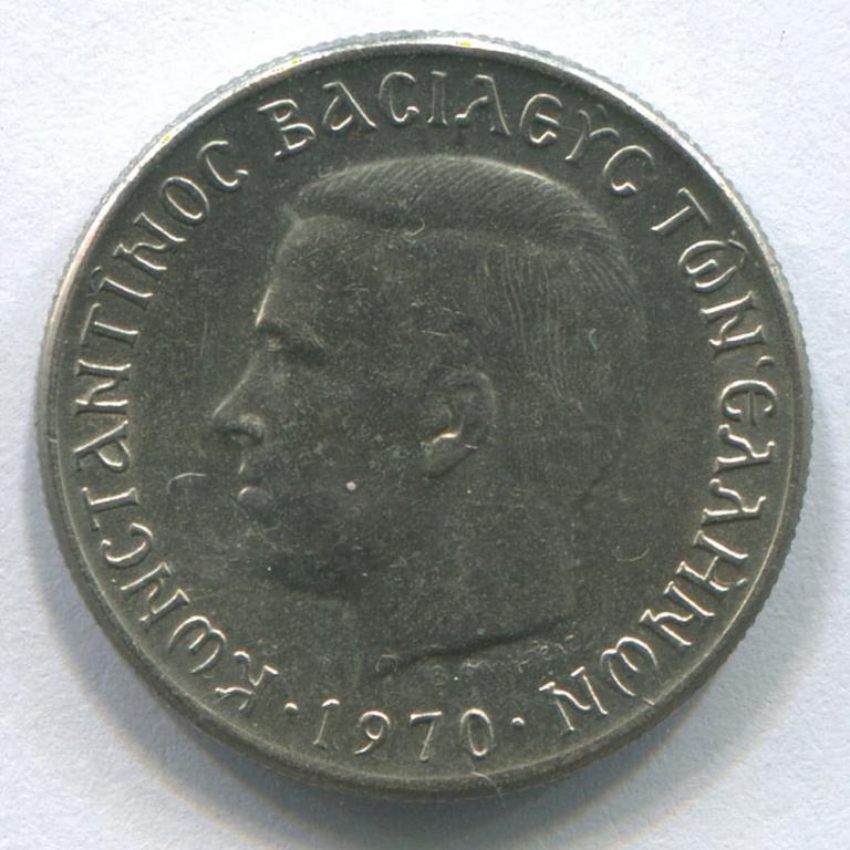 ГРЕЦИЯ  1 ДРАХМА 1970 UNC