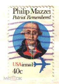 США 1980   Mi# 1449   Филип Маццеи