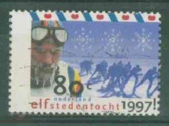 Нидерланды 1997 Mi#1606 Лыжный спорт а3