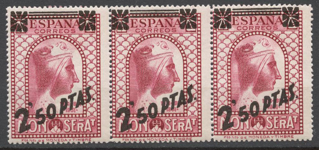 Испания 1938 Mi# 736B** ЧЕРНАЯ МАДОННА ИЗ МОНТСЕРРАТ