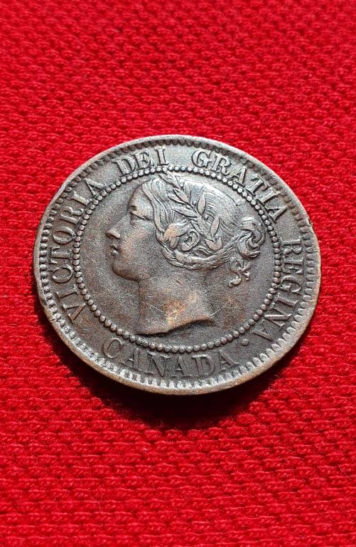 1 цент, 1859 год, Канада - колония Великобритании