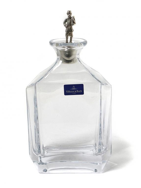 Графин. Стекло, серебро 875 пробы. Villeroy & Boch