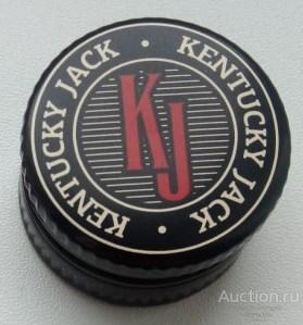 Винтовая пробка виски Kentucky Jack KJ США (розлив в Бельгии)