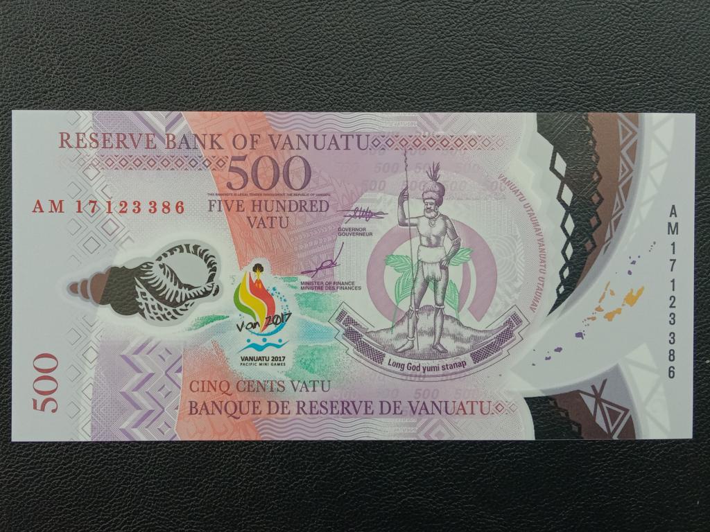 Вануату 500 вату 2017г.    UNC   Р.20