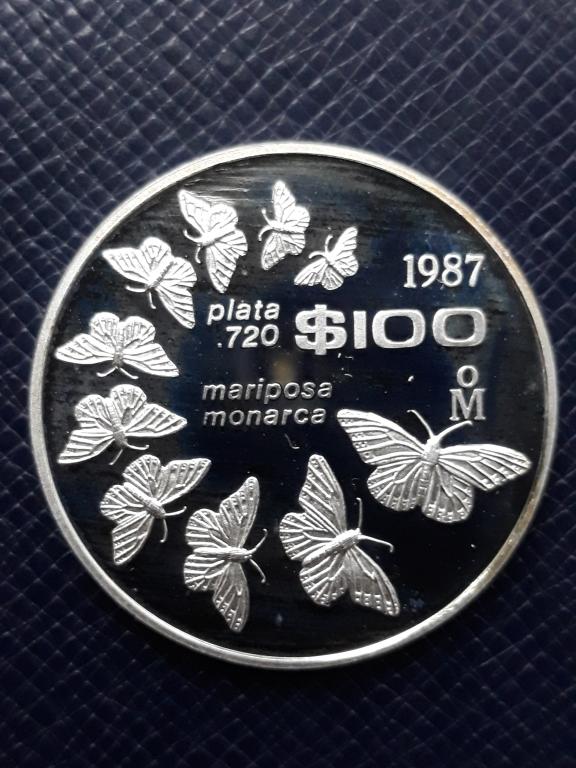Мексика 100 песо 1987 КМ 537