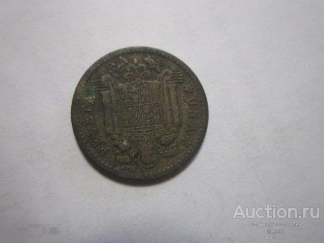 1946- 1963. Испания, 1 песета