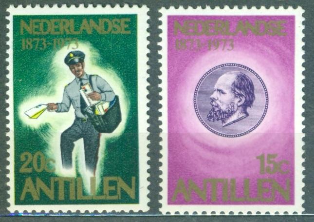 Нидерландские Антиллы 1973 г. серия День марки негашеный **