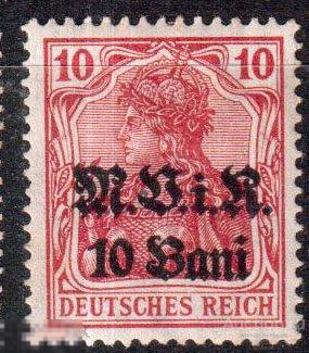 1917. Германия. оккупация Румынии. надпечатка M.V.i.R