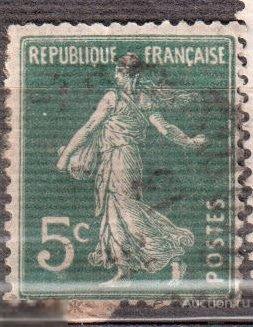 1906- 1920. Франция. Сеятель стандарт.  Mi 113