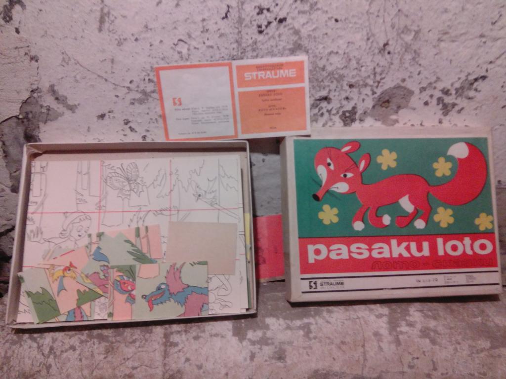 настольная игра лото STRAUME СССР