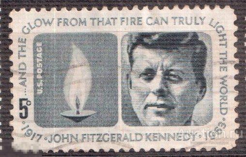 1964. США. Президент Джон Фицджеральд Кеннеди.  Mi 1030