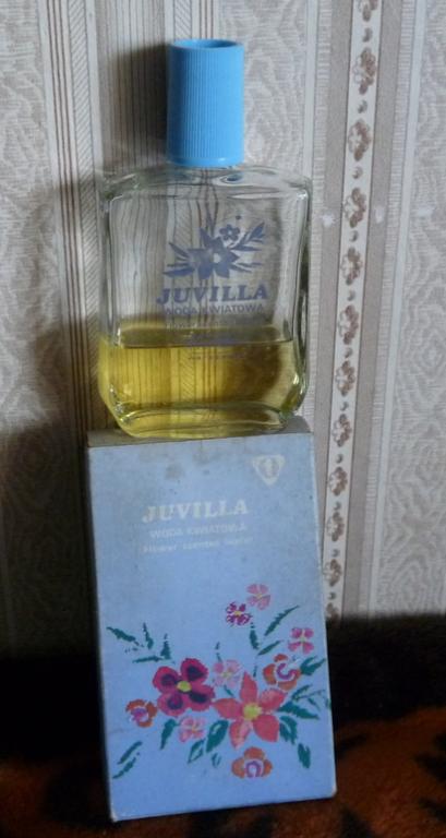 Одеколон Juvilla, Фабрика Pollena, Вроцлав, Польша, 1981 год