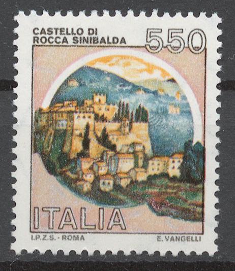 Италия 1984 Mi# 1871A** СТАНДАРТ, ЗАМКИ