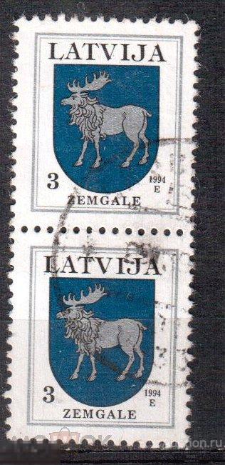 1994. Стандарт. герб Земгале. Mi 372AI
