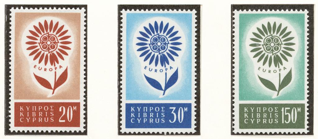 Кипр 1964 Mi# 240-42** ЕВРОПА СЕПТ