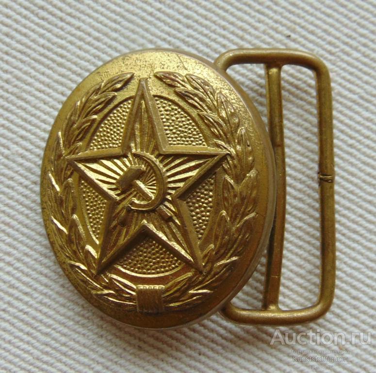 Пряжка офицерского парадного ремня, ВС СССР.