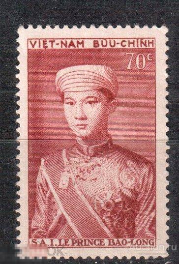 1954. Вьетнам. Наследный принц Нгуен Фук Бо Лонг. Mi.:.  92 * 