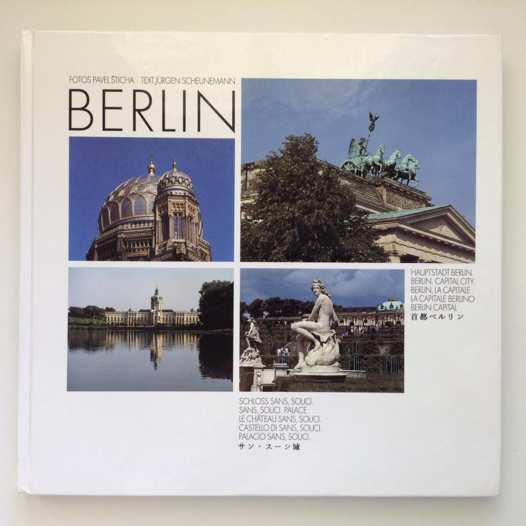 книга Hauptstadt Berlin - Schloss Sans, Souci / Amicus, 1995 - Германия Берлин фото альбом
