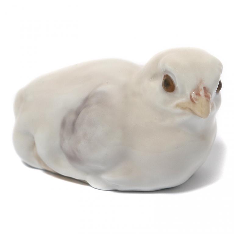 Фарфоровая фигура "Цыпленок". Royal Copenhagen