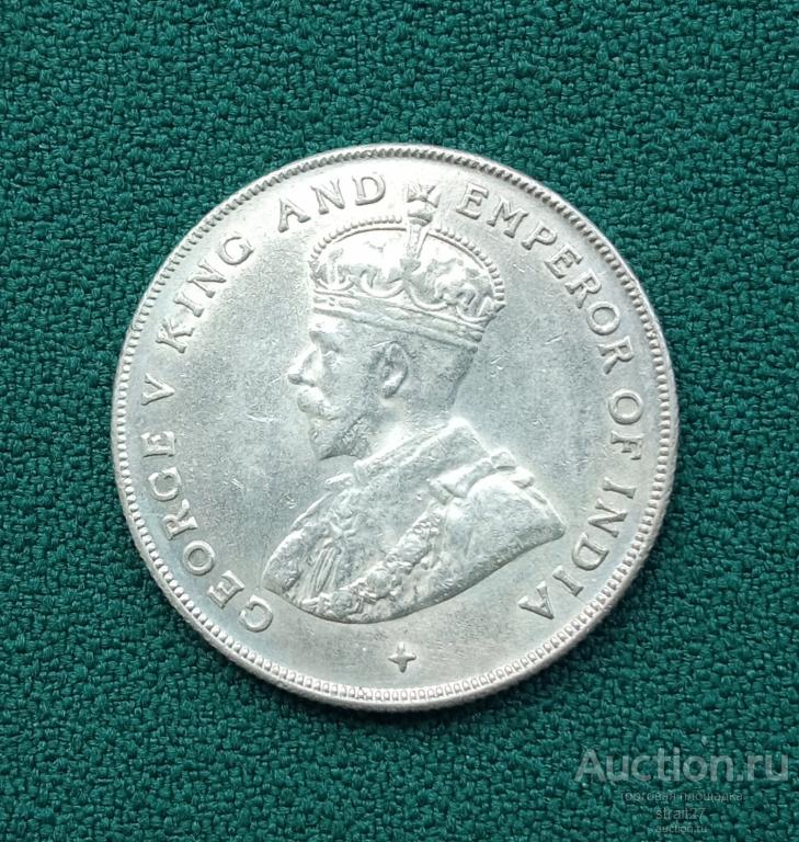 1 доллар 1919г. Стрейтс Сеттлментс   редок.