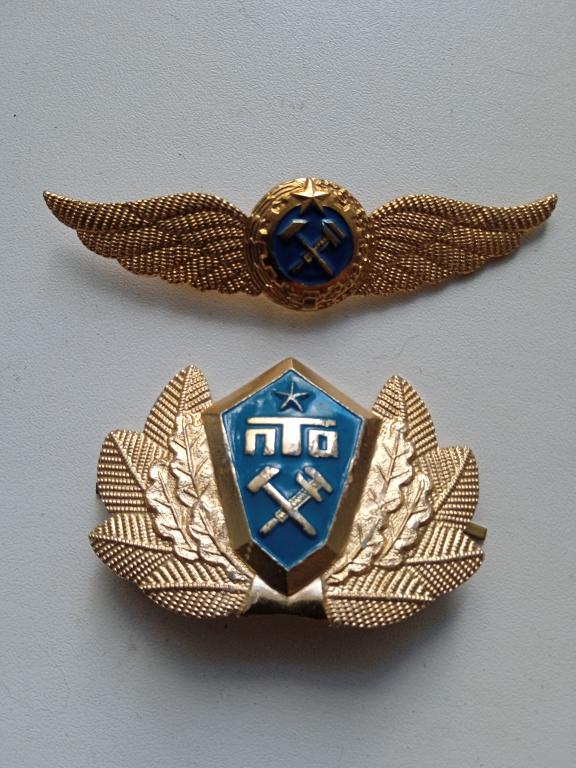 Кокарда и эмблема ПТО на фуражку