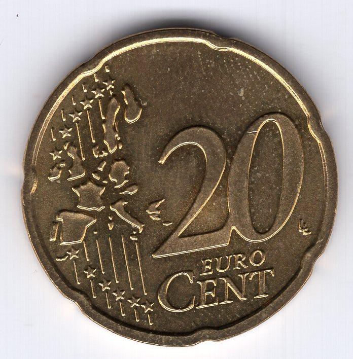 20 евроцентов - Германия - 2004 D - UNC