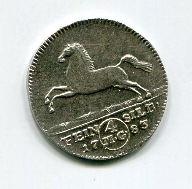 Ганновер. 4 мариенгрошена 1783 года