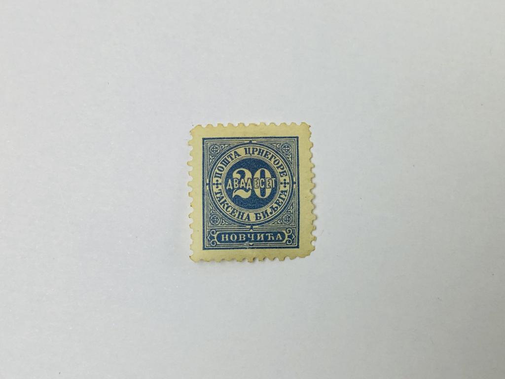 Доплатная марка. Другое. Черногория. 1894. Михель: ME P6A. Чист *. MH
