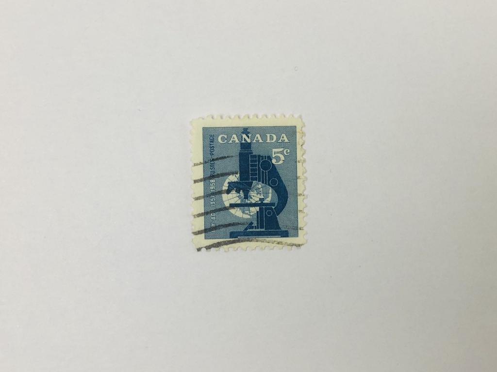 Международный геофизический год. Наука. Канада. 1958. Скотт: CA 376; Михель: CA 323. Гашен