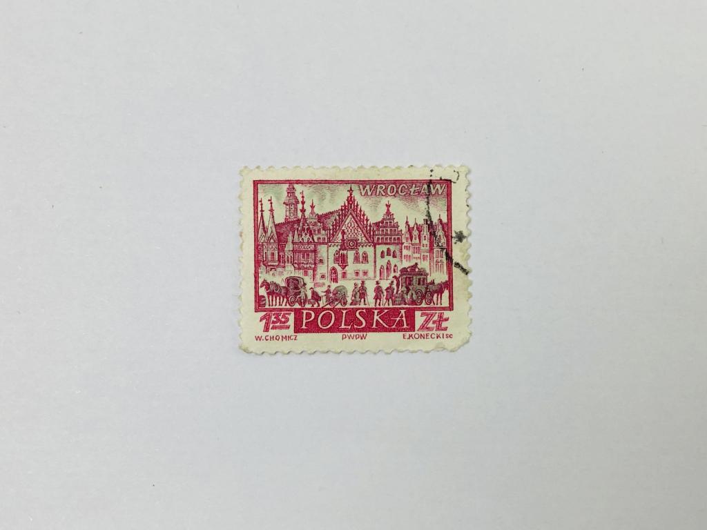 Исторические города. Вроцлав. Архитектура. Польша. 1960. Михель: PL 1210. Гашен