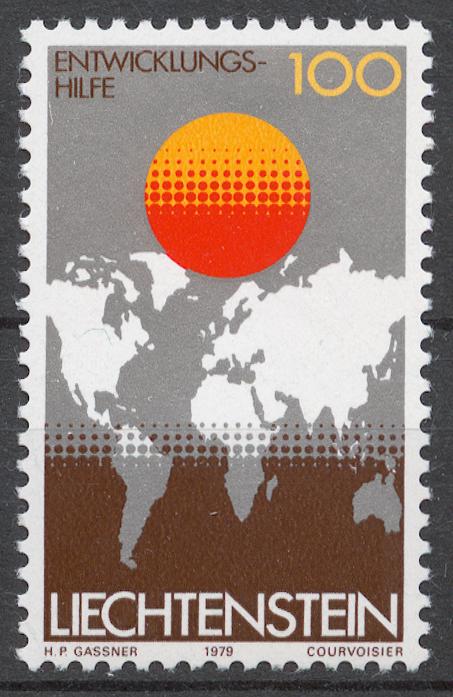 Лихтенштейн 1979 Mi# 730** ПОМОЩЬ РАЗВИВАЮЩИМСЯ СТРАНАМ