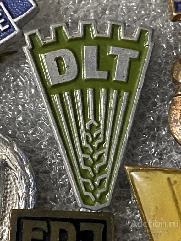 Знак ИНОСТРАННЫЙ значок DLT DDR ГДР СЕЛЬСКОЕ ХОЗЯЙСТВО. КОЛОС. ГЕРМАНИЯ. РЕДЧАЙШИЙ RRR