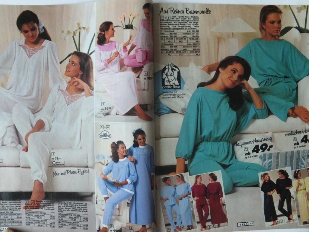 1984 / 1985 гг. Моды Мода сезона 84-85 Женская одежда Халаты Ночные рубашки