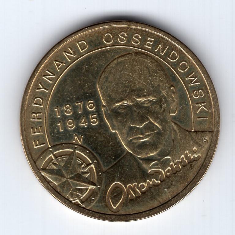2 злотых - Польша - 2011 - Фердинанд Оссендовский - UNC