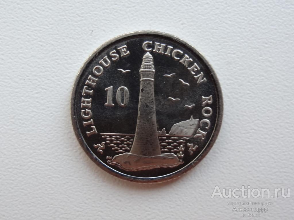 Мэн 10 пенсов 2004 г.