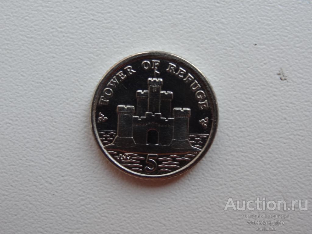 Мэн 5 пенсов 2009г.