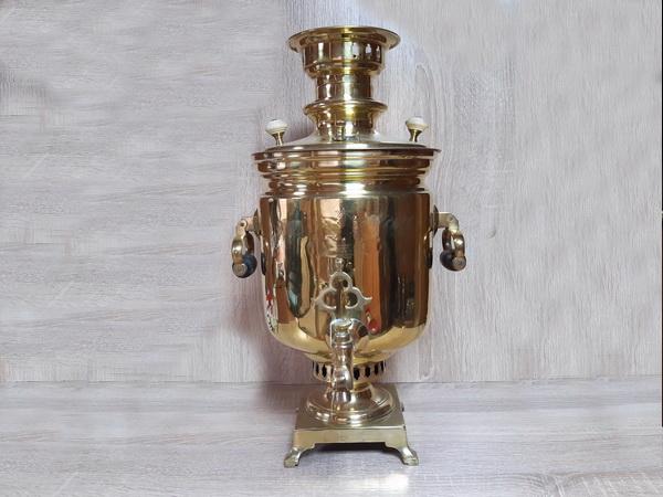 Самовар антикварный. Василий Степанович Баташев. (9169)