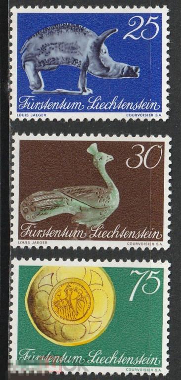Лихтенштейн Открытие национального музея серия** 1971г.