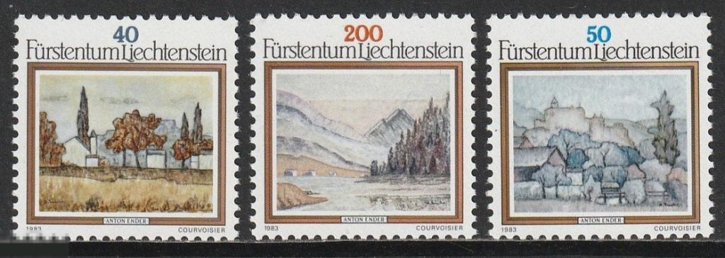Лихтенштейн Живопись серия** 1983г.
