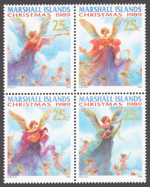 Маршалловы о-ва 1989 Mi# 246-49** РОЖДЕСТВО