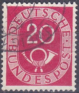 Германия. ФРГ. 20 пфеннигов 1951