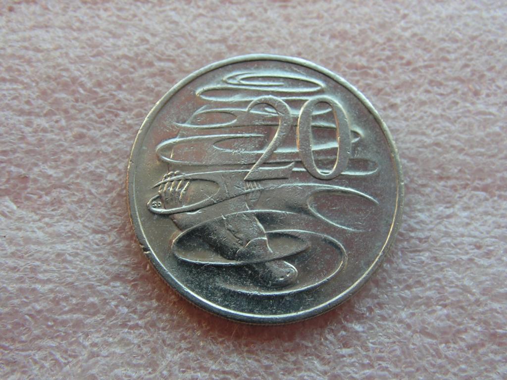 Австралия 20 центов 2009 20ма