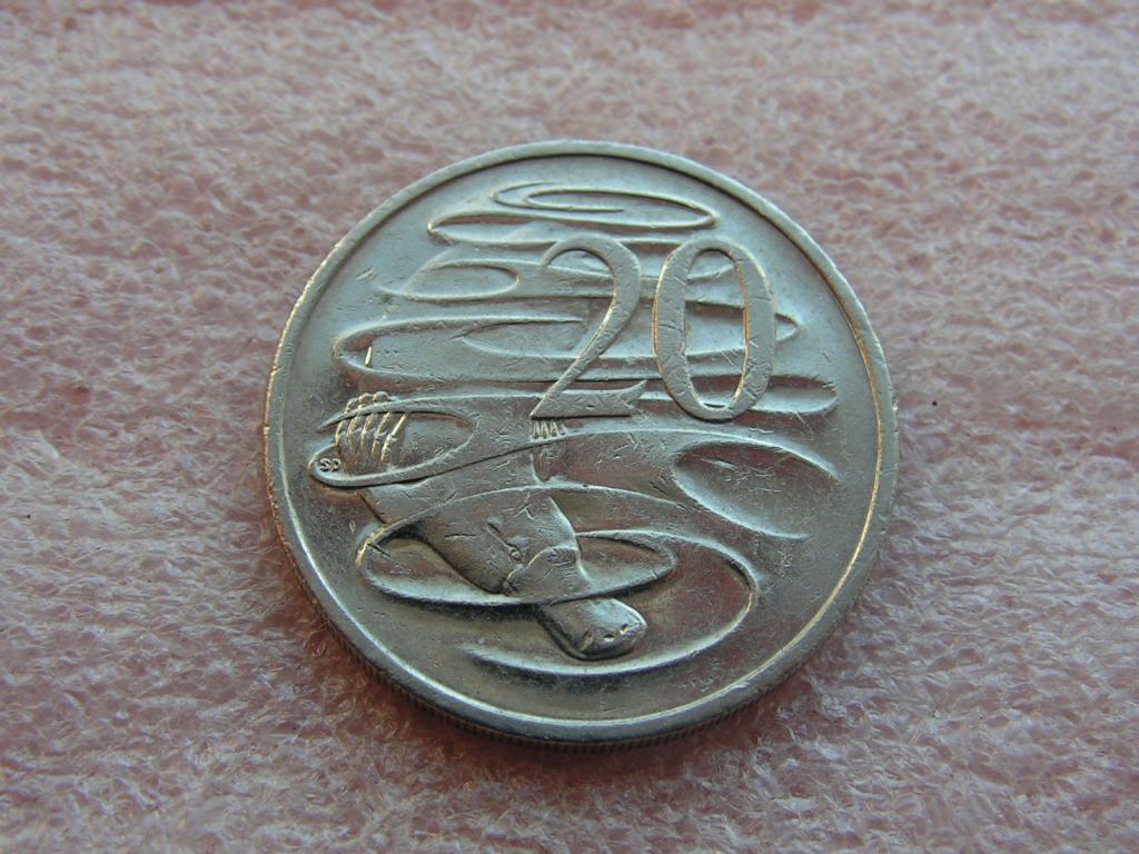 Австралия 20 центов 2007 18ма