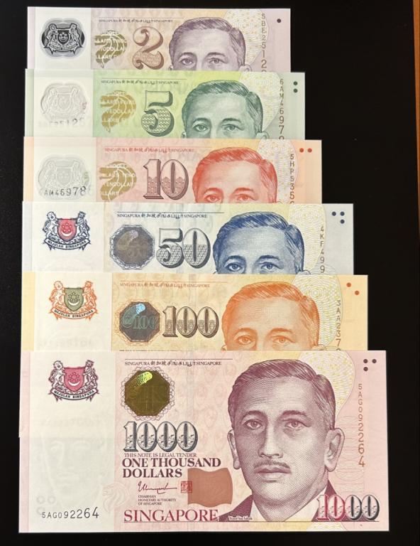 Набор Сингапур ПРЕСС/UNC