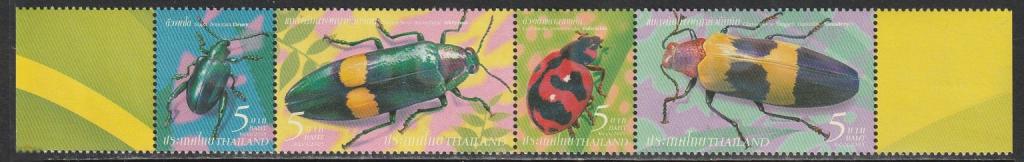 Таиланд Насекомые Жуки сцепка** 2005г.