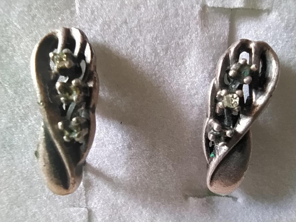 серьги старина до 1917? ссср? 