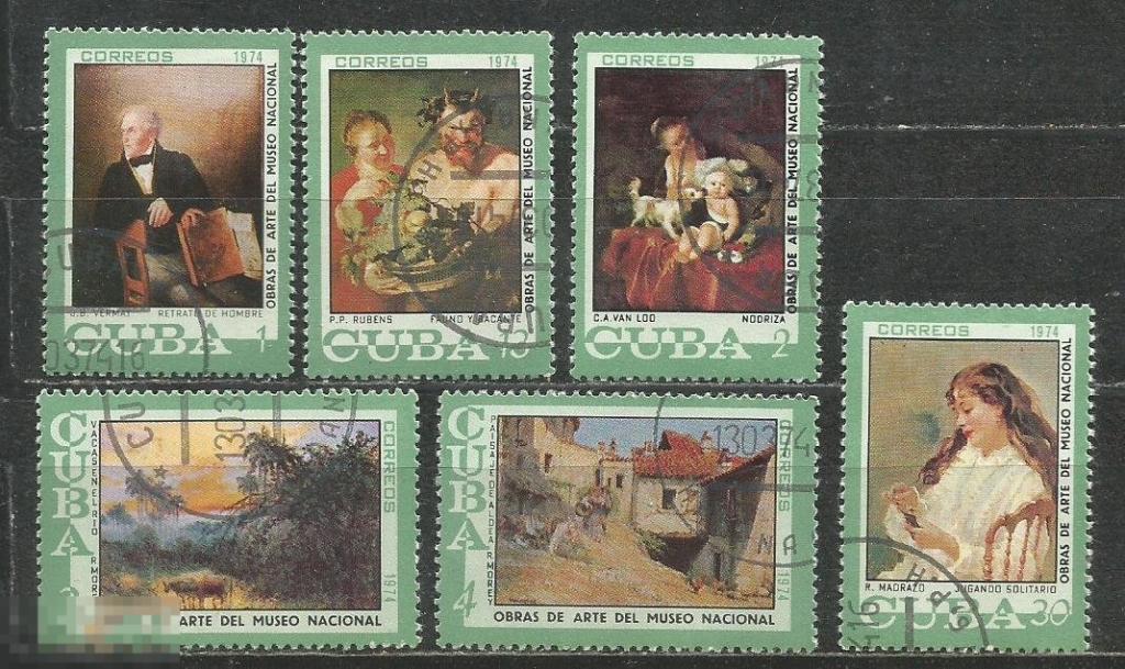 Куба Живопись серия 1976г.
