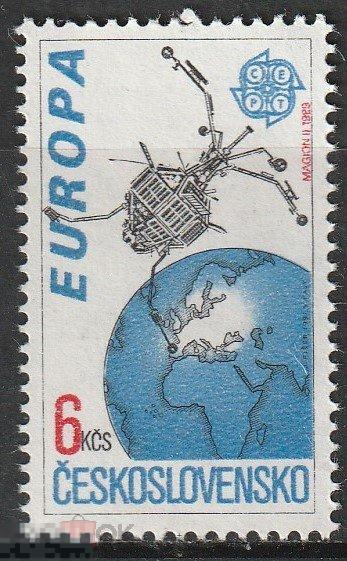 Чехословакия Европа-СЕПТ Космос Спутник** 1991г.