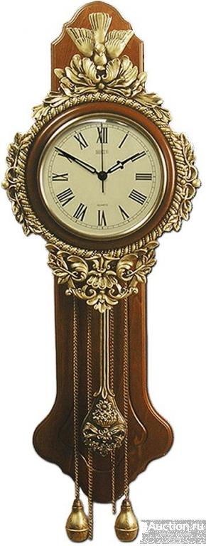 Часы настенные классические с маятником ЭДЕМ HL-C-2002-A