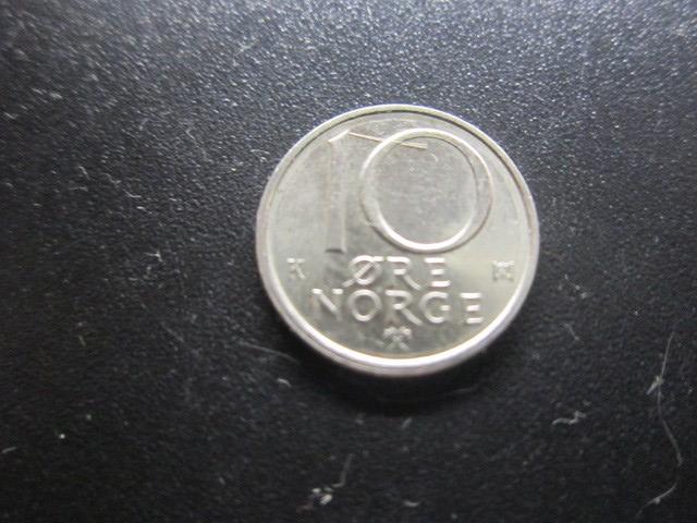НОРВЕГИЯ   10 ЭРЕ   1989